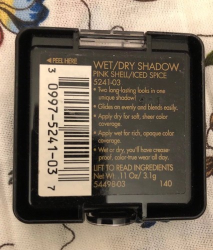 Revlon Wet Dry Shadow Pink Shell/ice Spuce - Picture 2 of 2