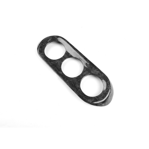 Centre Console AC Panel Cover Trim Forge Carbon for Mitsubishi Lancer Evo X 10 - Picture 8 of 13