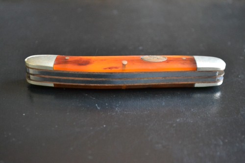 Ajax 1976 Bicentennial 3-Blade Stockman Knife Tortoise Shell Scales Japan - Picture 15 of 17
