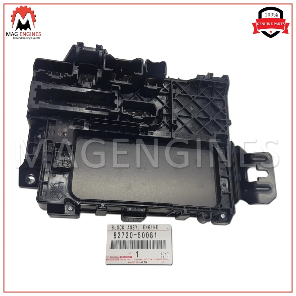 82720-50081 GENUINO OEM RELÉ DE FUSIBLES SALA DE MOTORES BLOQUE DE CONEXIONES LEXUS LS460 LS600h Foto 2 de 4