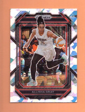 2023 Panini Prizm WNBA - Ice Prizm #45 Allisha Gray DREAM