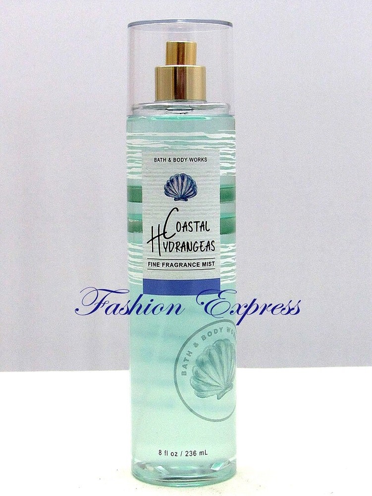Bath & Body Works Coastal Hydrangeas Body Mist Spray 8 fl oz