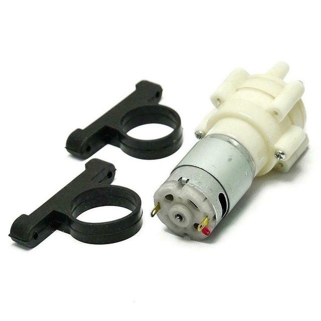 12V R385 Mini Aquarium Pump Fish Tank Motor For Diaphragm X7N8 Water