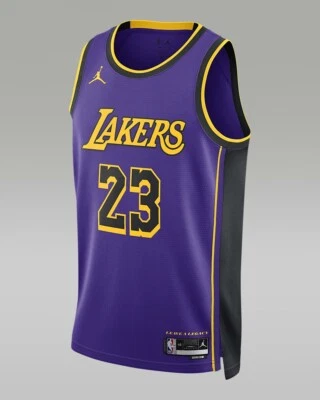 LA Lakers Herren Trikot NBA Statement Edition 23 James Neu Alle Größen UK