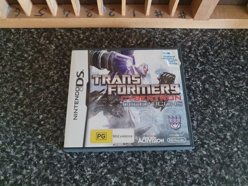 Transformers: War For Cybertron Autobots Nintendo DS Game Complete With Manual