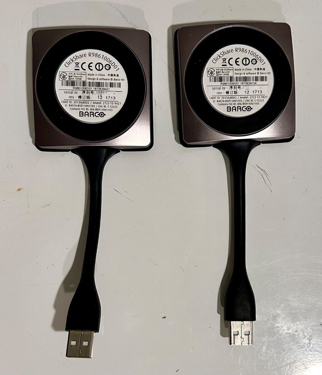Barco ClickShare 2 Buttons and Executive Tray Set | eBay Barco ClickShare 2 Buttons and Executive Tray Set | eBay