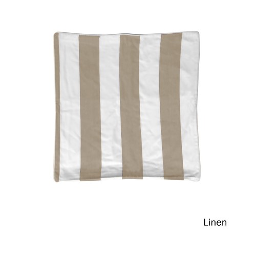Striped 100% Cotton European Piped Cushion Cover 60 x 60cm - Picture 9 of 9