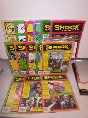 SHOCK CINEMA #7-20 MAGAZINE SET