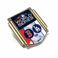 2018 World Series Boston Red Sox Los Angeles Dodgers Lapel Pin