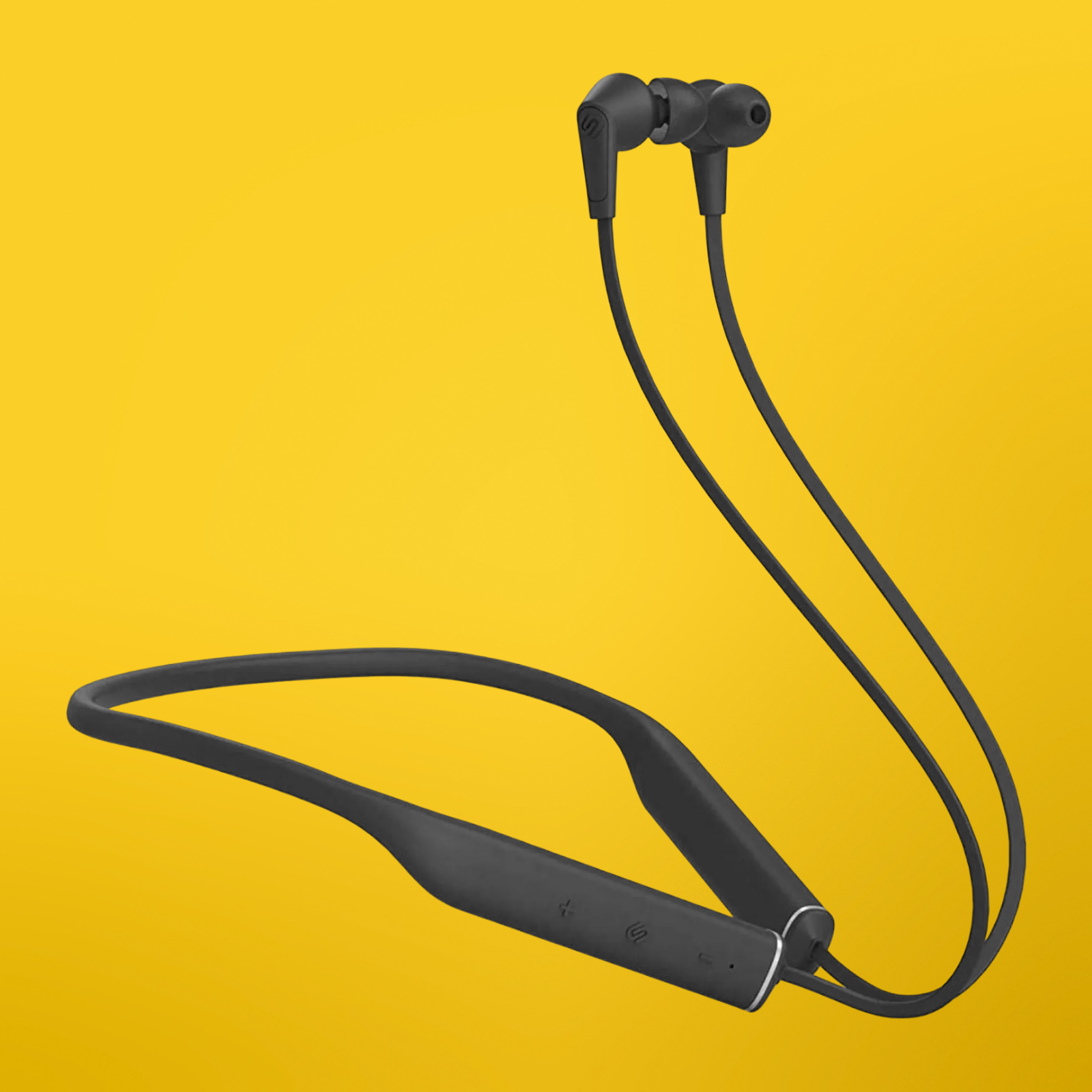 Urbanista Milan Wireless ANC Neckband Bluetooth Earphones Midnight Black