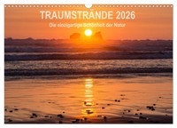 Kalender TraumsträNde 2026 (Wandkalender 2026 Din A3 Quer), Calvendo Monatskalen