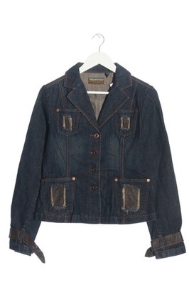 WANTED Jeansblazer Damen Blazer Gr. DE 38 blau Casual-Look