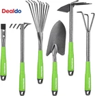6-Piece Garden Tool Set, Heavy Duty Gardening Hand Tools with Soft Rubber Handle