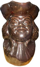 Toby jug or pitcher brown pottery 