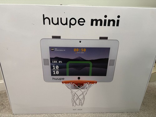 Huupe Mini Pro Pack Smart Indoor Basketball Hoop | Great Shape | No Remote/Ball