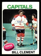 1975-76 Topps Bill Clement #189 - Washington Capitals