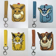 Eevee Flareon Vaporeon Card Silicone Display Frame Case Pokemon TCG S-Chinese