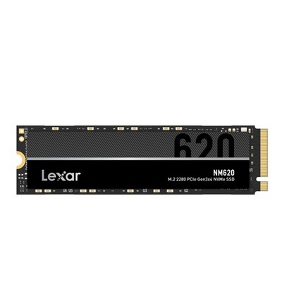 Lexar NM620 512 GB SSD, PCIe 3.0 x4, NVMe 1.4, M.2 2280