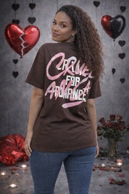 NWT CRUEL PANCAKE No Time for Romance Graphic Tee