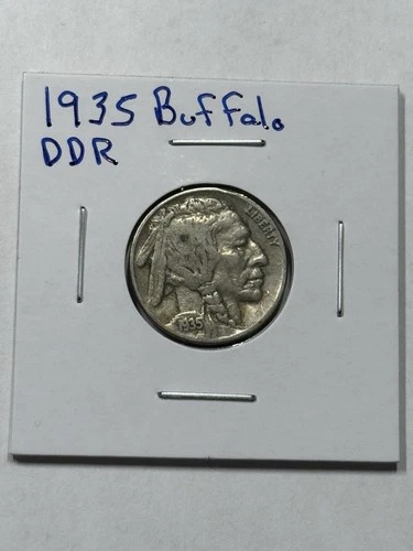 1935 Buffalo Nickel Double Die Reverse
