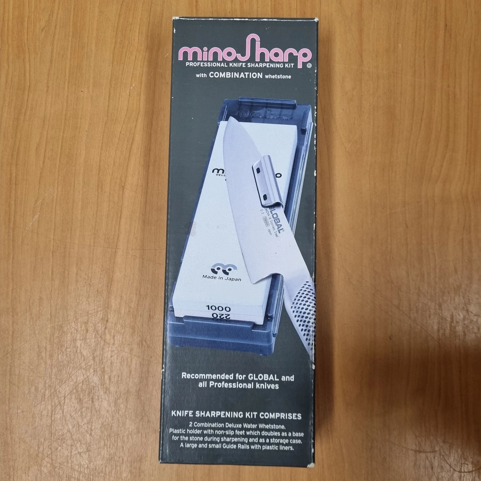MinoSharp Professional Knife Sharpening Kit Near New