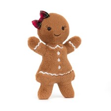 Jellycat London Jolly Gingerbread Ruby plush AUTHENTIC USA SELLER - NEW