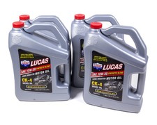 Lucas Motor Oil - CK4 Diesel Oil - 10W30 - Synthetic - 1 gal - Set of 4