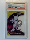 2000 Topps Pokemon TV #PC5 Mewtwo Clear Card Animation Series 2 PSA 9 MINT