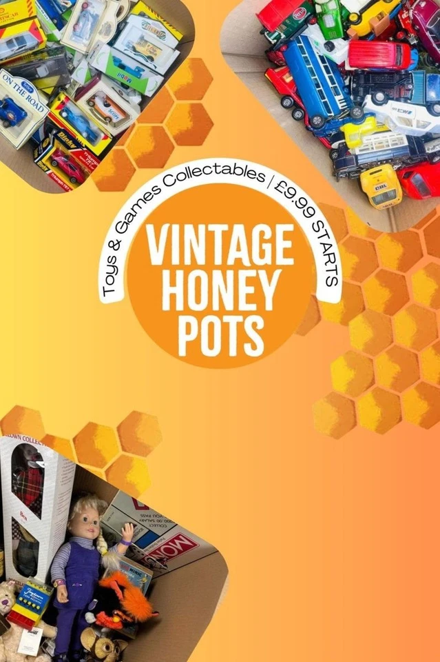 Bulk Toys & Games collectables | £9.99 starts 8.30am | @VintageHoneyPots
