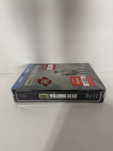 The Walking Dead: Complete Fourth Season 4 - Blu-Ray - Target Steelbook - New - Picture 5 of 6