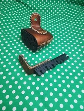 SELWAY LEATHER HOOD 6 ARROW TAKE DOWN LIMB BOLT RECURVE BOW QUIVER TRADITIONAL