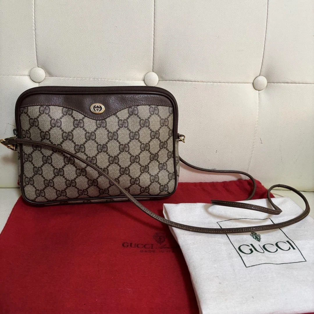 Sac GUCCI Extrême beauté avec accessoires GUCCI Old Gucci 2way bandoulière sac 04