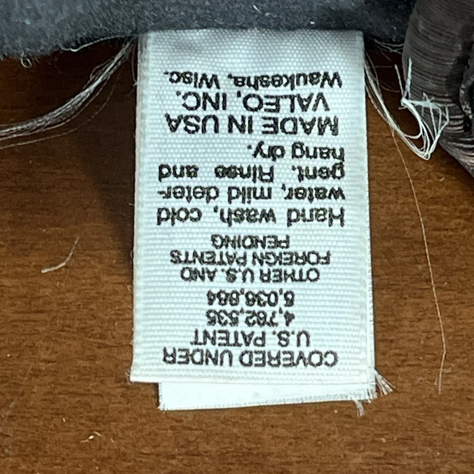 Cinturón de levantamiento de pesas Valeo 4" talla grande (36"-38") azul claro Foto 4 de 4