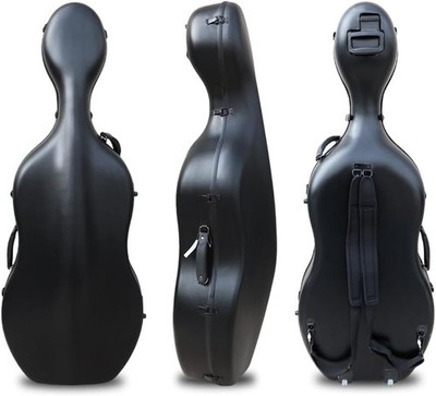 Cello Hard Case 4/4 with Wheels and Embedded handle Waterproof 