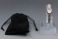 Vtg 1986 MINT SEIKO Credor 1E70-5130 Quartz 18K Gold Diamonds Ladies Watch JAPAN