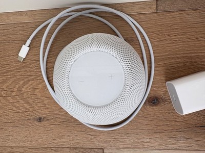 Apple HomePod Mini- Model A2374- White- Smart Hub & Intelligent