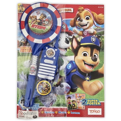 Paw Patrol Special Magazin 01/2026 Comics Poster Extra Polizei-Spielset 3 Teile