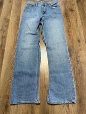 Gap 1969 Jeans Youth Boys Size 16 Blue Denim Original Medium Wash Straight Jeans