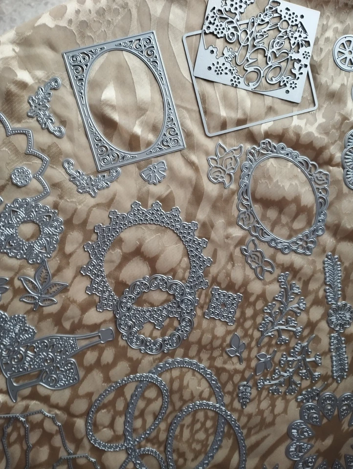 Metall Stanzformen Schablonen Für Scrapbooking Papierkarten Basteln - Bild 2 von 4
