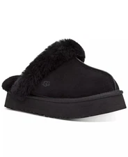 SALE!!! UGG Women's Disquette Slippers Black Authentic