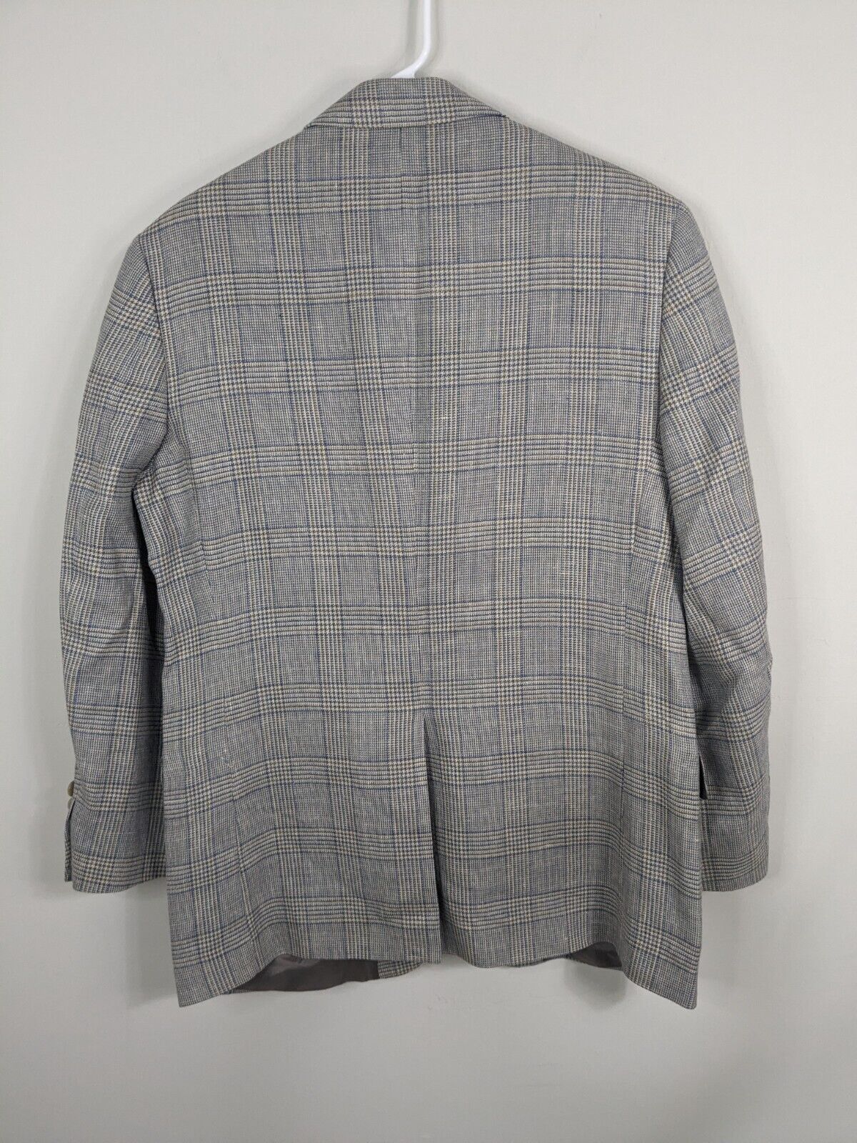 Brooks Brothers Blazer Men's 42R Gray Silk Linen … - image 7