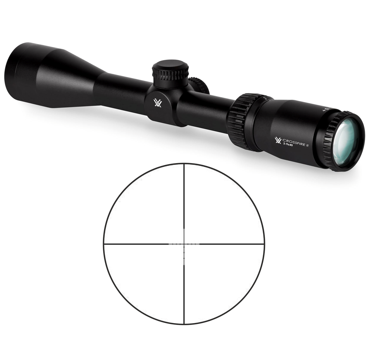 Vortex Optics Crossfire II 3-9x40 SFP Riflescope Dead Hold BDC