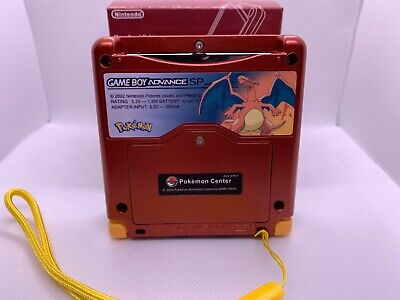 Nintendo Gameboy Advance SP Limited Edition Charizard