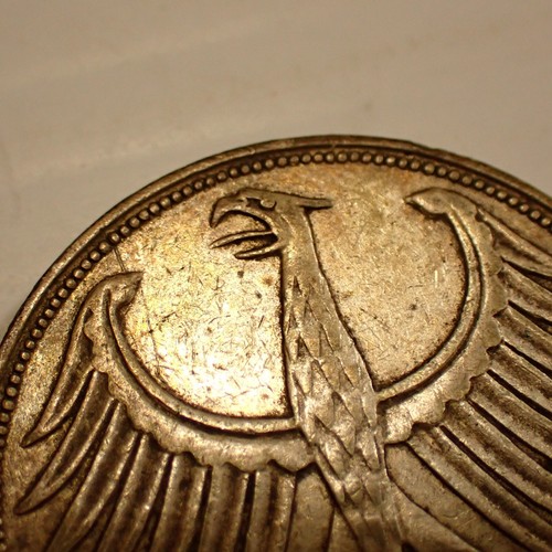 1951 5 Mark Coin Germany - 625 Silver - Picture 6 of 8