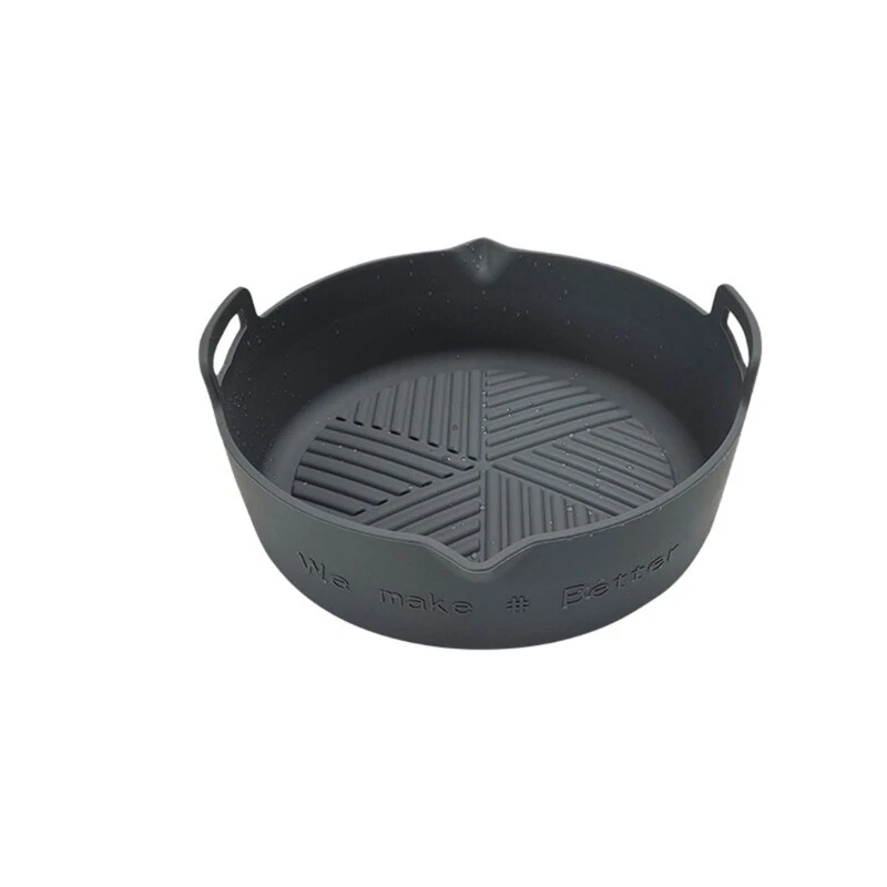Non-Stick Air Fryer Baking Tray Silicone Pizza Mat for Home Kitchen Non-Stick Air Fryer Baking Tray Silicone Pizza Mat for Home Kitchen