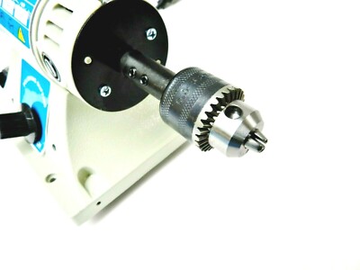 Drill Chuck for Benchtop Polisher by Eurotool Motor Accessory 1/4'' Capacity 