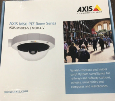 Axis M5014-V PTZ Dome Network Camera 0553-001 Vandal Resistant Indoor