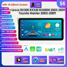 664gb Android 14 Car Stereo Radio For Lexus Rx300 330 400h 2003-09 Dsp Gps Navi 664gb Android 14 Car Stereo Radio For Lexus Rx300 330 400h 2003-09 Dsp Gps Navi