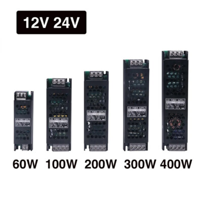 DC 12V / 24V LED Trafo Netzteil Schaltnetzteil Netzteil Adapter Fur LED Streifen