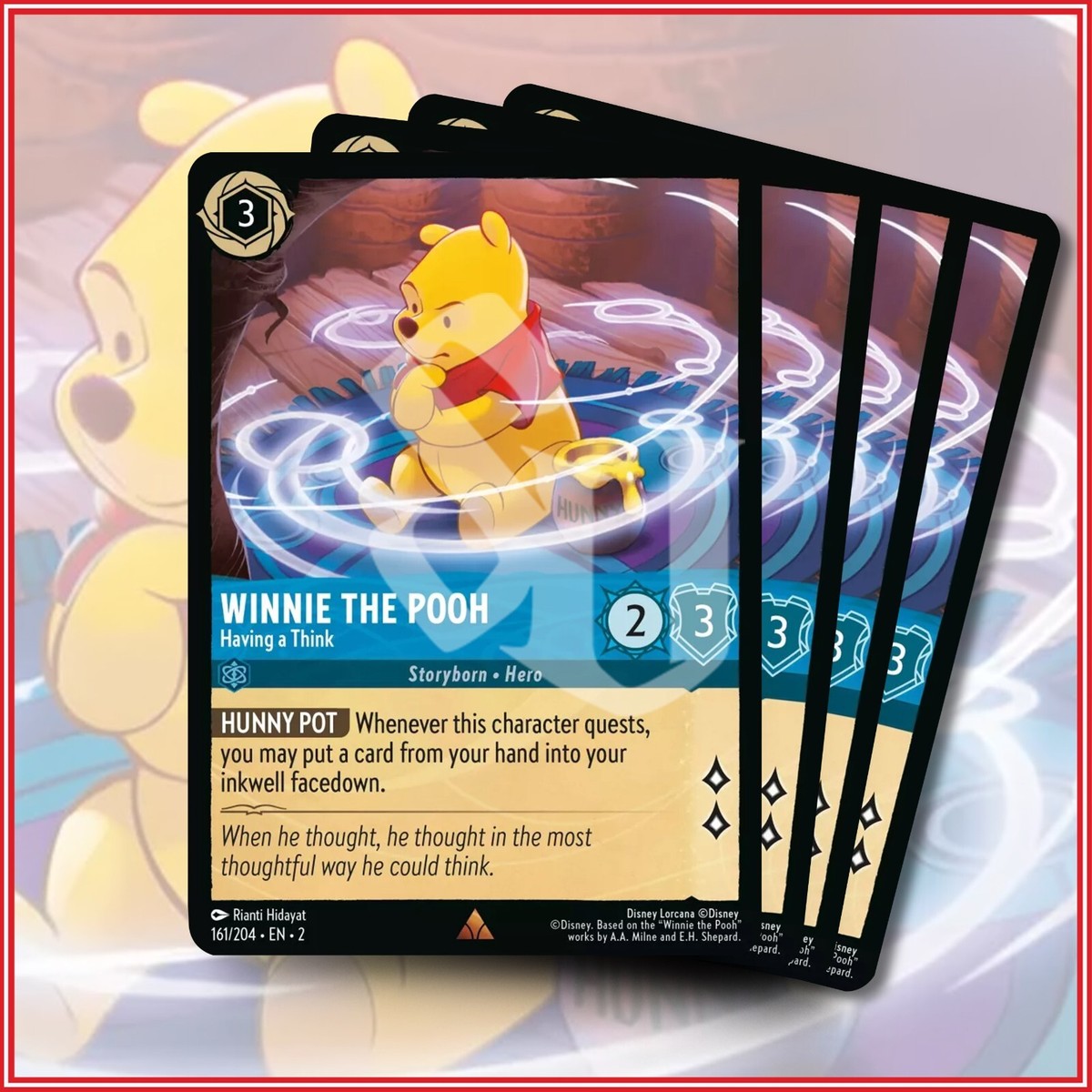 winnie the pooh lorcana cards Disney Lorcana: Winnie the Pooh Playmat – Wolf Den Gaming
